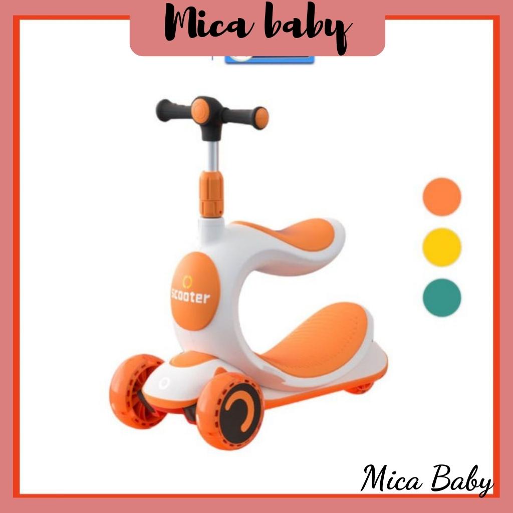 Xe Scooter 3 in 1 cao cấp cho bé Mica baby