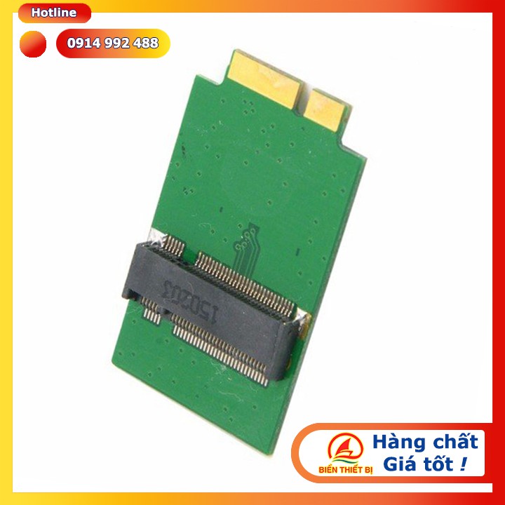 Adapter M.2 NGFF B-key SATA SSD 2280 sang SSD Macbook Air 2010,2011. Chuyển đổi M.2 SATA SSD ra 6+12Pin SSD Macbook Air