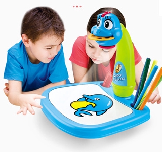 Bàn Chiếu vẽ tranh cho bé-Máy chiếu đa năng-Đồ chơi giáo dục