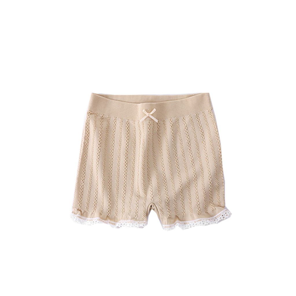 Quần đùi short mặc trong váy gân tăm