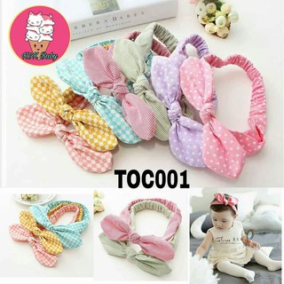 Băng đô tai thỏ cho bé