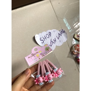 Set cặp tóc cho bé siêu dễ thương