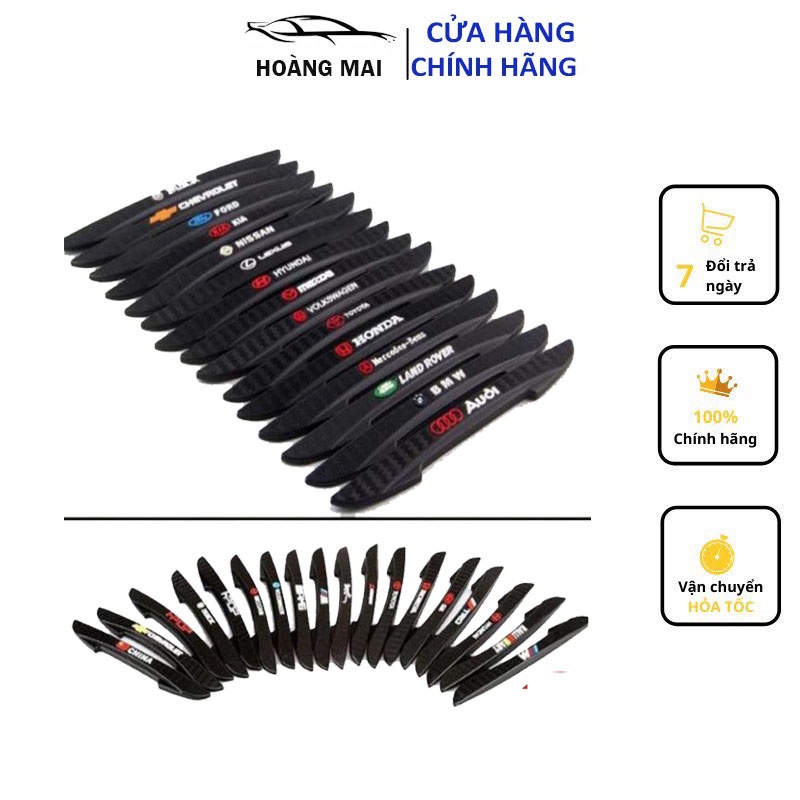 . Dán Chống Va Đập⚡️ FREESHIP ⚡️ Cửa Xe Ô Tô Bộ 4 Cửa Theo Hãng Xe
