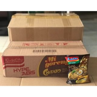 Mì xào khô Indomie Goreng Chitato Rasa Sapi Panggang l nhập khẩu l vị bò BBQ l thùng 20 gói