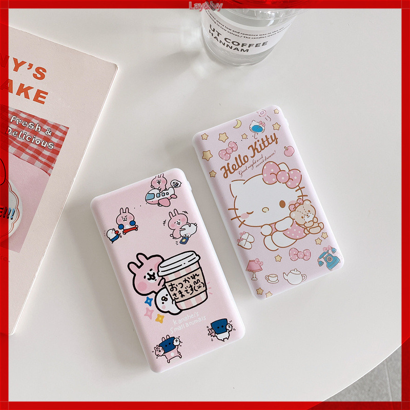 Sạc Dự Phòng Mini Hello Kitty &amp; Kanahei 10,000 Mah