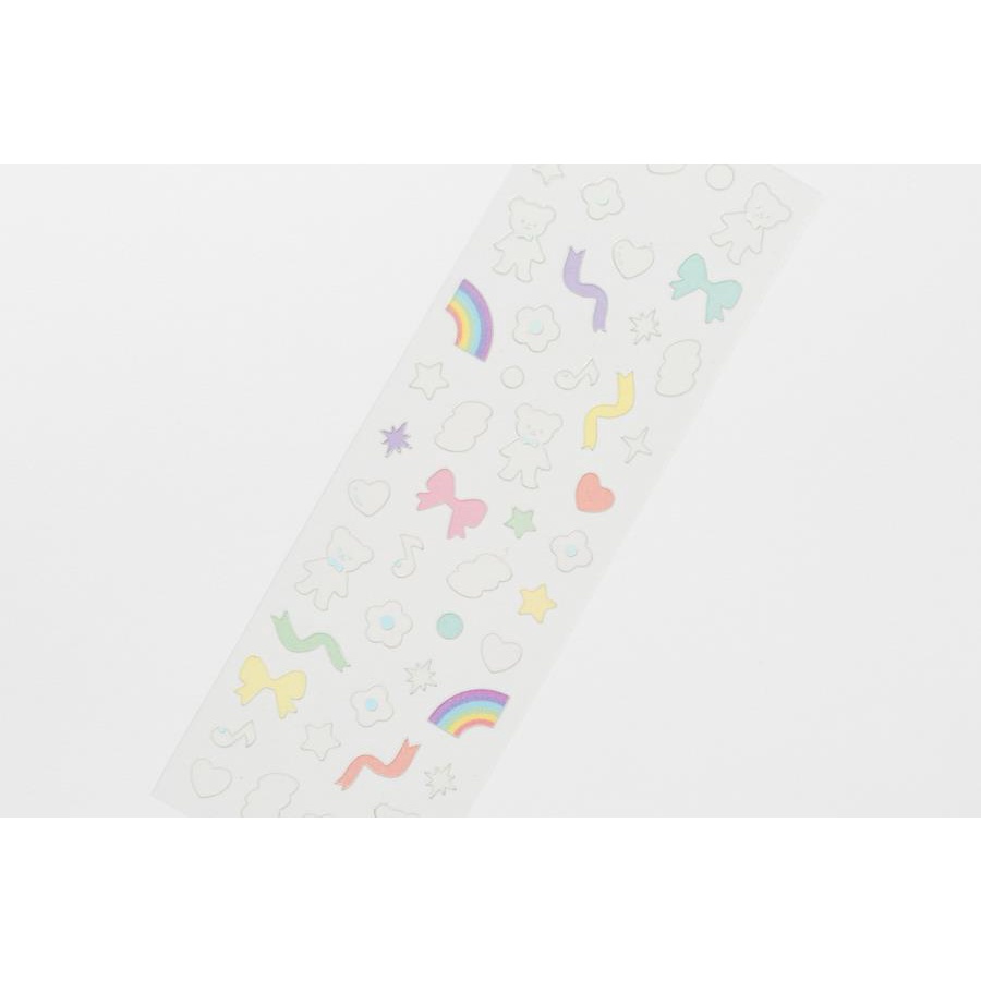 Sticker ARTBOX Hàn Quốc Gấu Hologram Dễ Thương