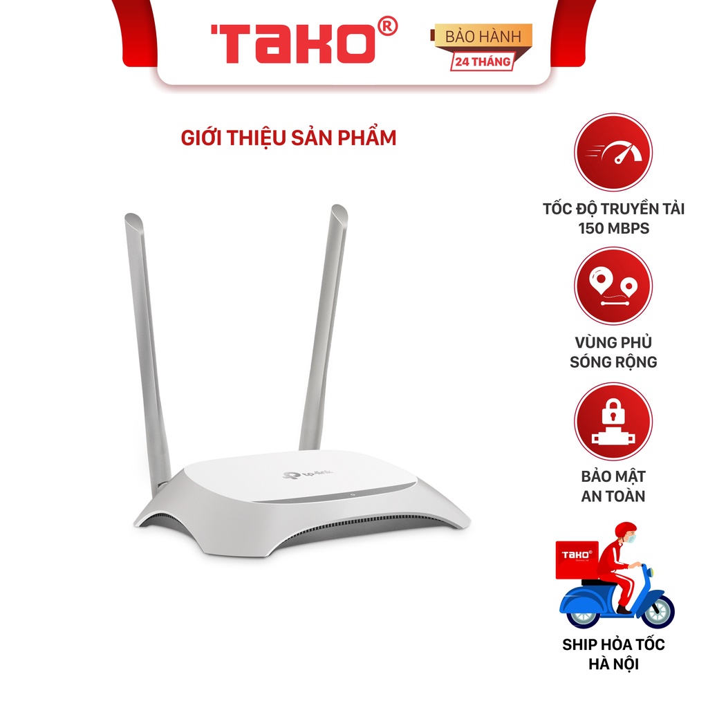 TL-WR840N Router Chuẩn N Không Dây tốc độ 300Mbps