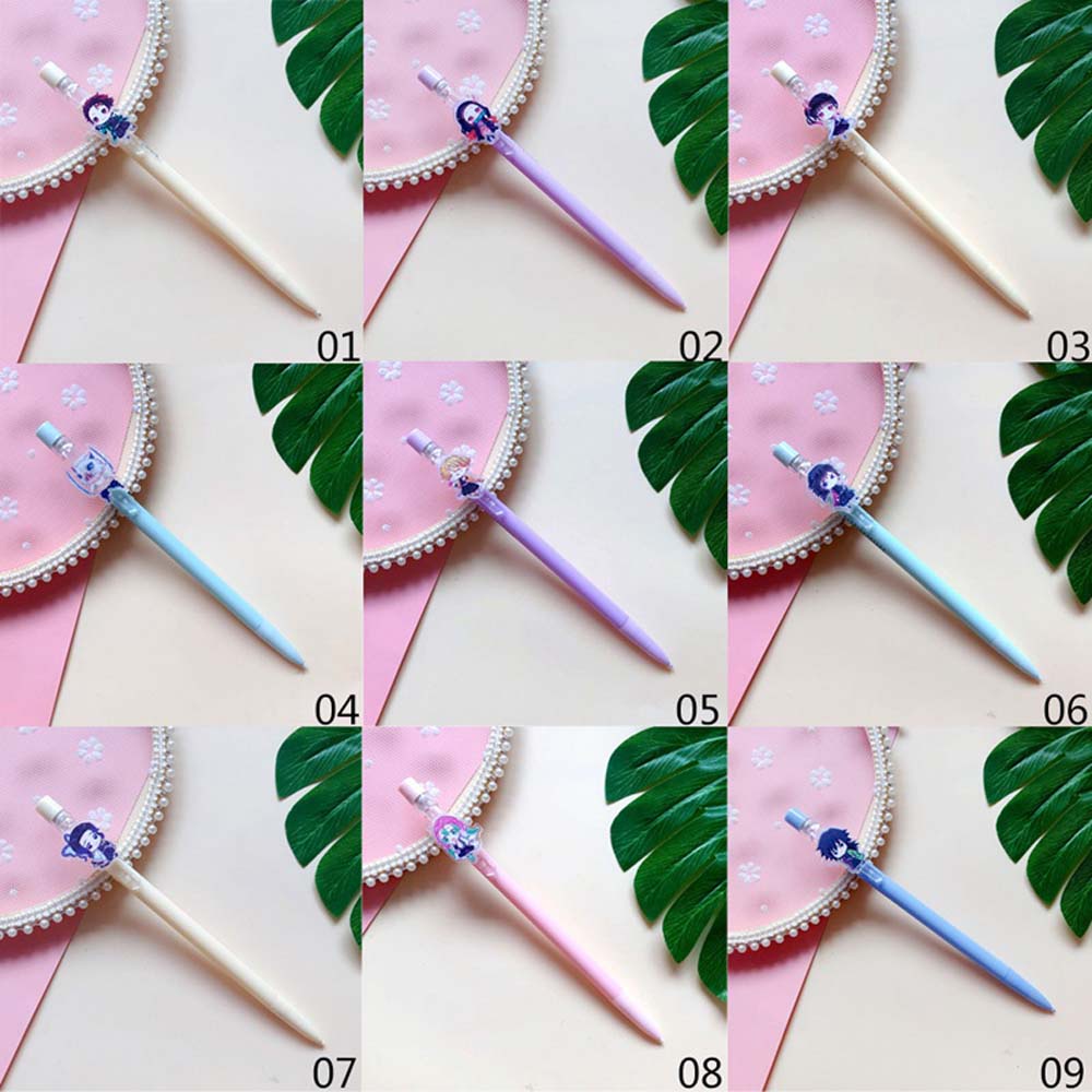 Bút Chì Bấm 0.5mm Màu Sắc Ngọt Ngào Hình Anime Demon Slayer