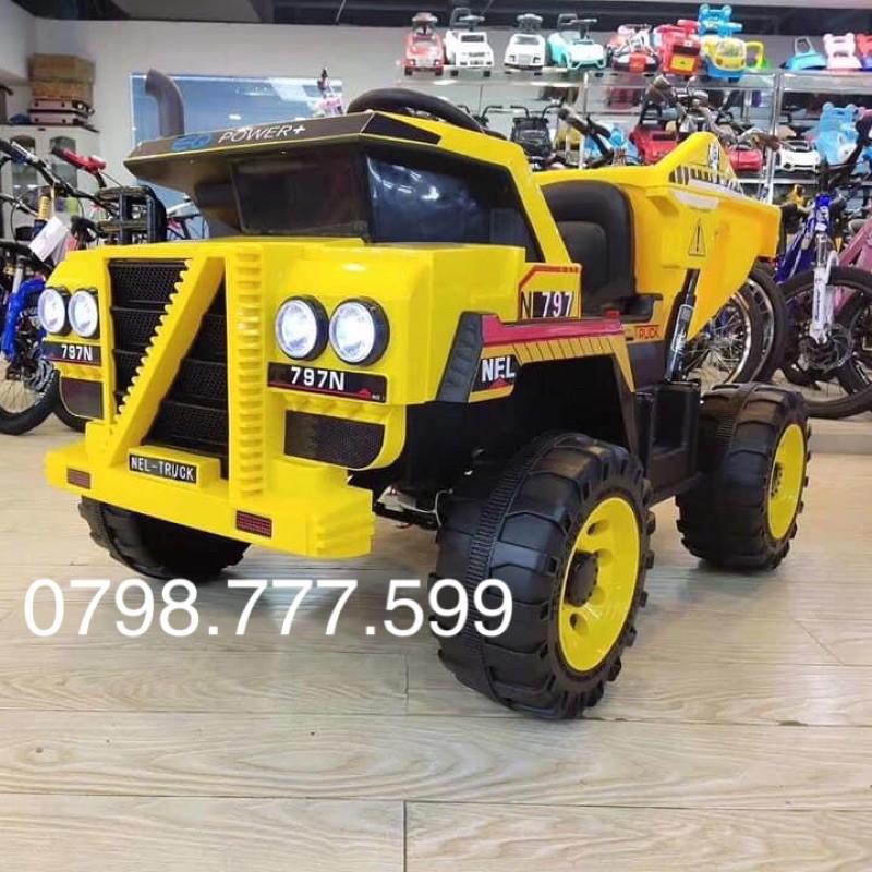 Xe ô tô điện trẻ em Nel truck 797 Xe Ben