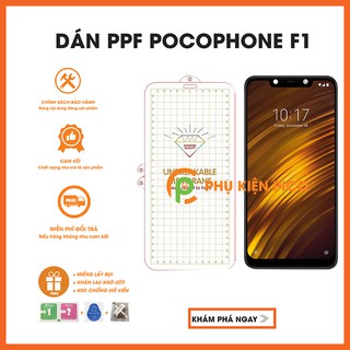 dán màn hình pocophone f1 ppf - dán dẻo màn hình xiaomi pocophone f1 cao cấp ppf