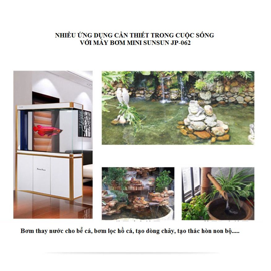 Bơm đáy RS-Electrical dành cho hồ cá nhiều công suất