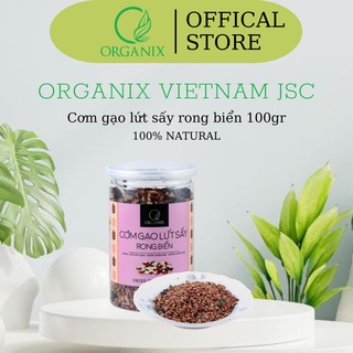 Cơm gạo lứt sấy rong biển organix 100g