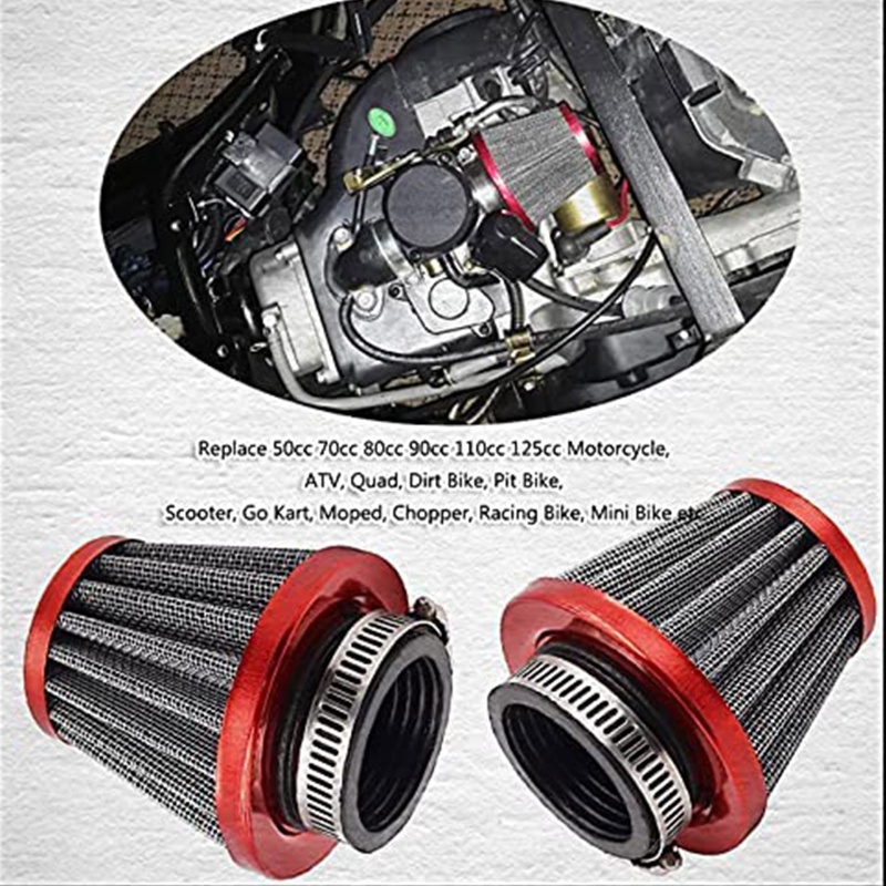 Bộ Lọc Không Khí 38mm Dành Cho Xe Máy Địa Hình 90cc 110cc MTB