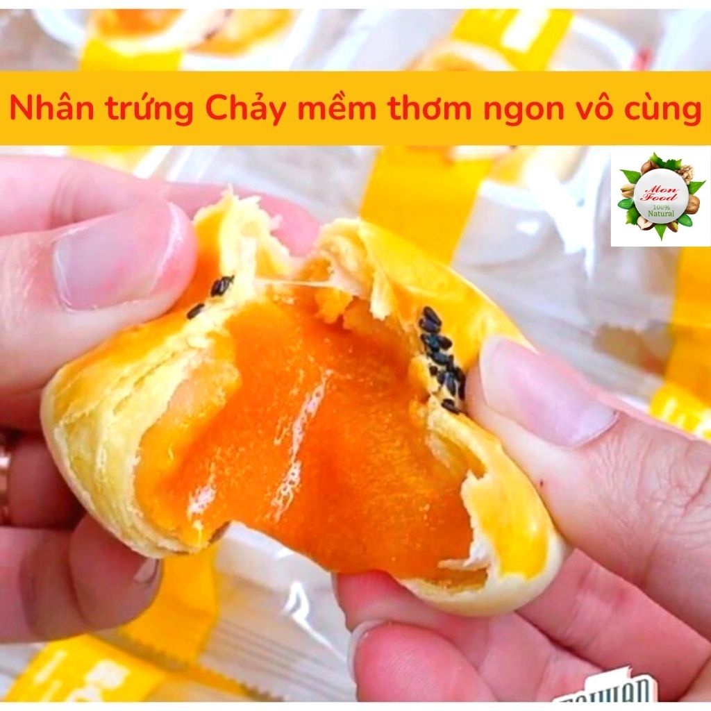 Bánh Pía Trứng Muối Loại 1, Bánh Kim Sa Trứng Muối Ngàn Lớp Tan Chảy Cực Thơm Ngon, ToFood86