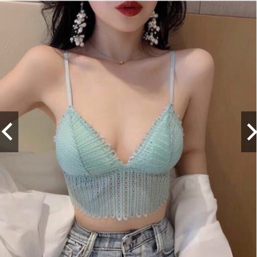 Áo Lót Bra Ren Cài Sau Dây Kép Siêu Xinh MS384