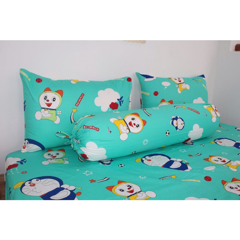 Drap Thắng Lợi, ga trãi giường chính hãng cotton 100% chất vải dày dặn thoáng mát mẫu ĐORAMON
