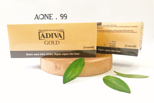 (CHÍNH HÃNG) 02 HỘP Collagen ADIVA GOLD - 14chai/hộp