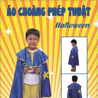 Lễ hội Halloween áo phù thuỷ phong cách Harry Potter từ 5-10t