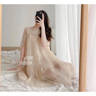 Váy babydoll organza cao cấp