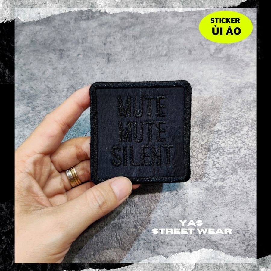 Sticker ủi áo cao cấp, miếng dán quần áo dùng làm Patch ủi, miếng vá quần áo, vá áo phao, trang trí BALO