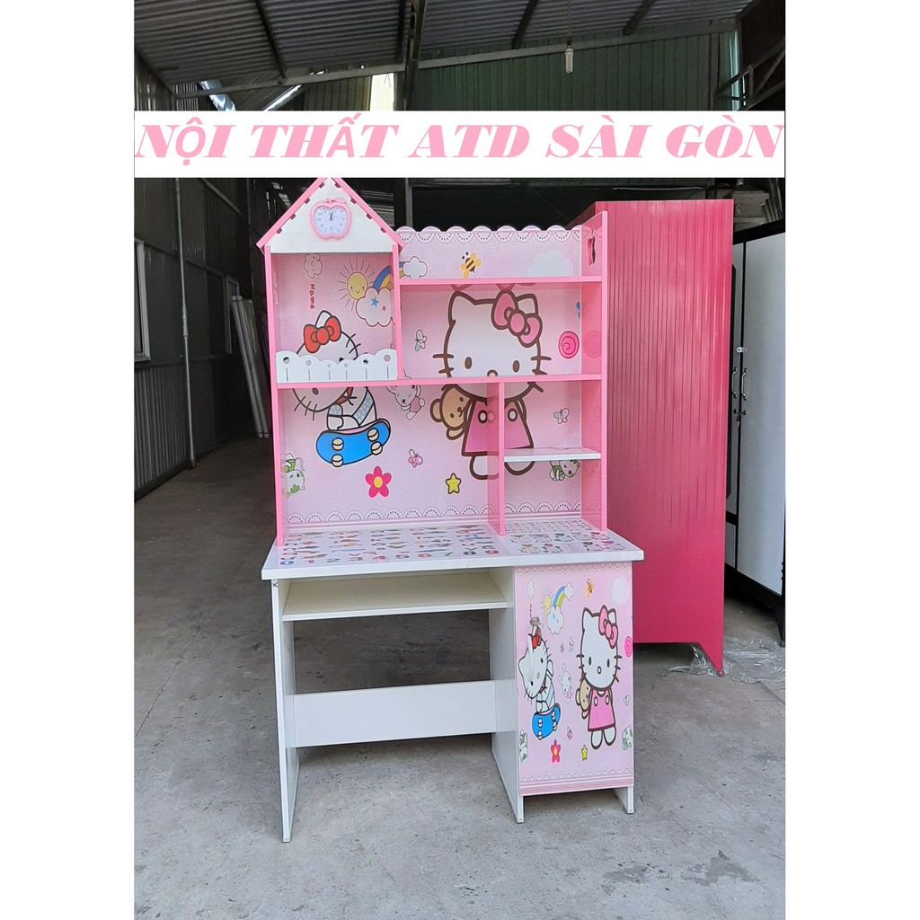 Bàn học sinh nhựa in hình Hello Kittty cho bé gái, giao hàng nhanh | BigBuy360 - bigbuy360.vn