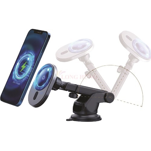 Đế sạc không dây Mazer Infinite.BOOST MagDrive Wireless 15W M-NAW-003A - Hàng chính hãng - Sạc không dây 15W