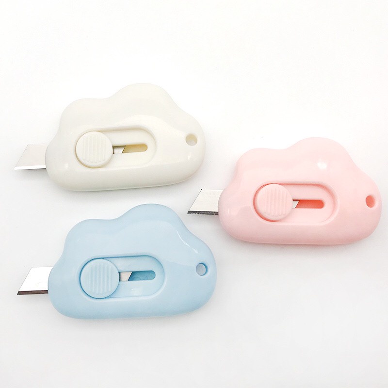 Dao Rọc Giấy Mini, Nhỏ Xinh Hình Đám Mây Cute Dễ Thương A205 CUTE ACCESSORIES TOP 1