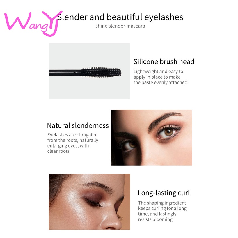 [Hàng mới về] Mascara Vibely 4D chống nhòe kháng nước lâu trôi thiết kế vỏ lung linh
