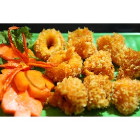 1kg Mực tỉa hoa chiên, xào ,....( đ.ông lạnh)