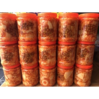 Măng Ngâm Chua Tỏi Ớt