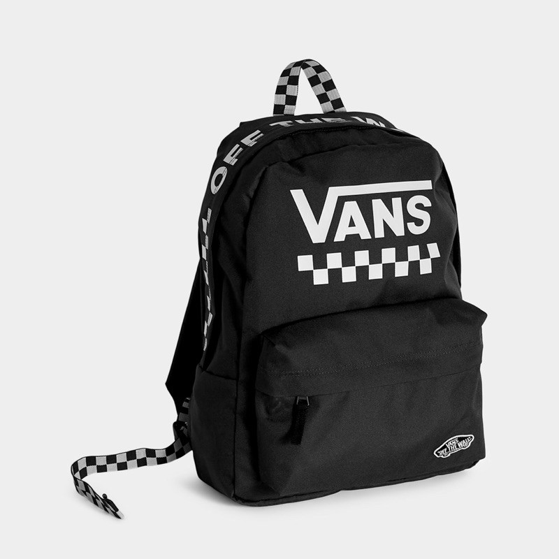 [FLASHSALE] Vans Sporty Realm Backpack | Balo Đen Mỏng Nhẹ Chính Hãng