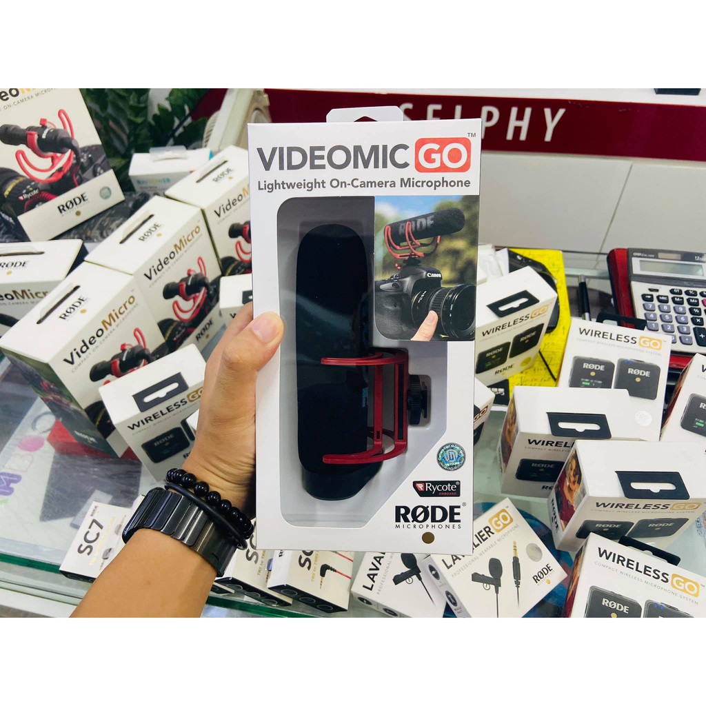 MICRO RODE VIDEOMIC GO (HÀNG CHÍNH HÃNG CHECK CODE) - BẢO HÀNH 12 Tháng