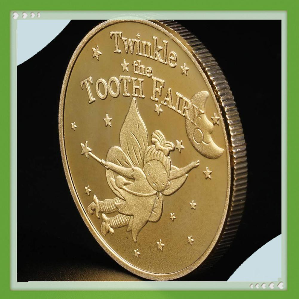 Aigoni Đồng Xu Mạ Vàng Sáng Tạo Xinh Xắn Cho Bé