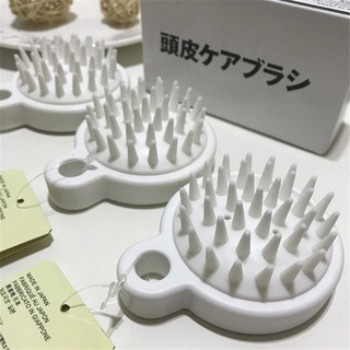 Lược Gội Đầu MUJI Nhật  - Lược Gội Đầu Silicone Massage Thư Giãn