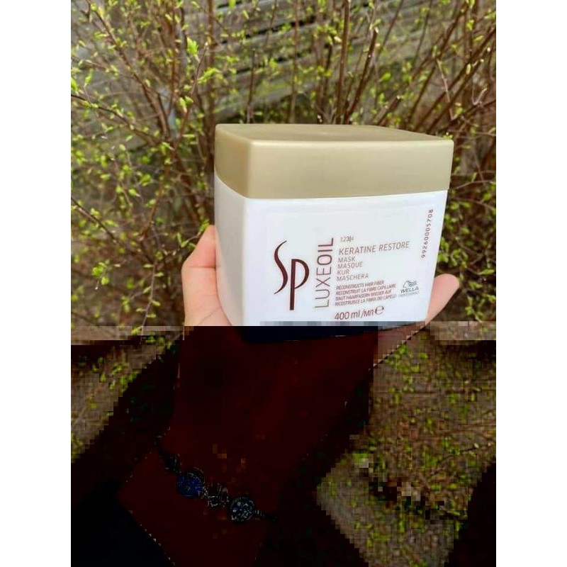Ủ TÓC SP LUXE OIL KERATIN RESTORE MASK CHỮA TRỊ TÓC HƯ TỔN