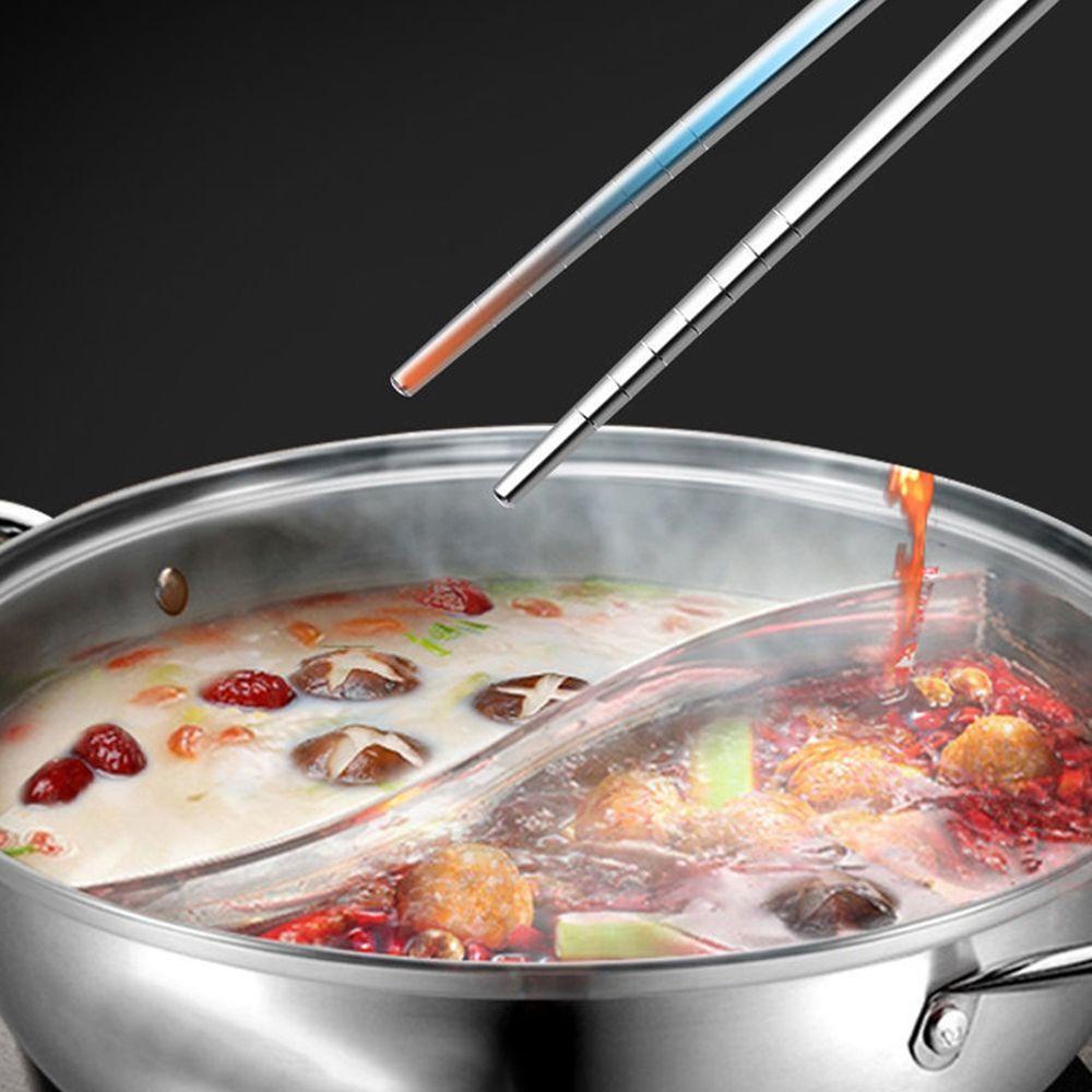 Đũa Ăn Bằng Thép Không Gỉ An Toàn Cho Sức Khỏe