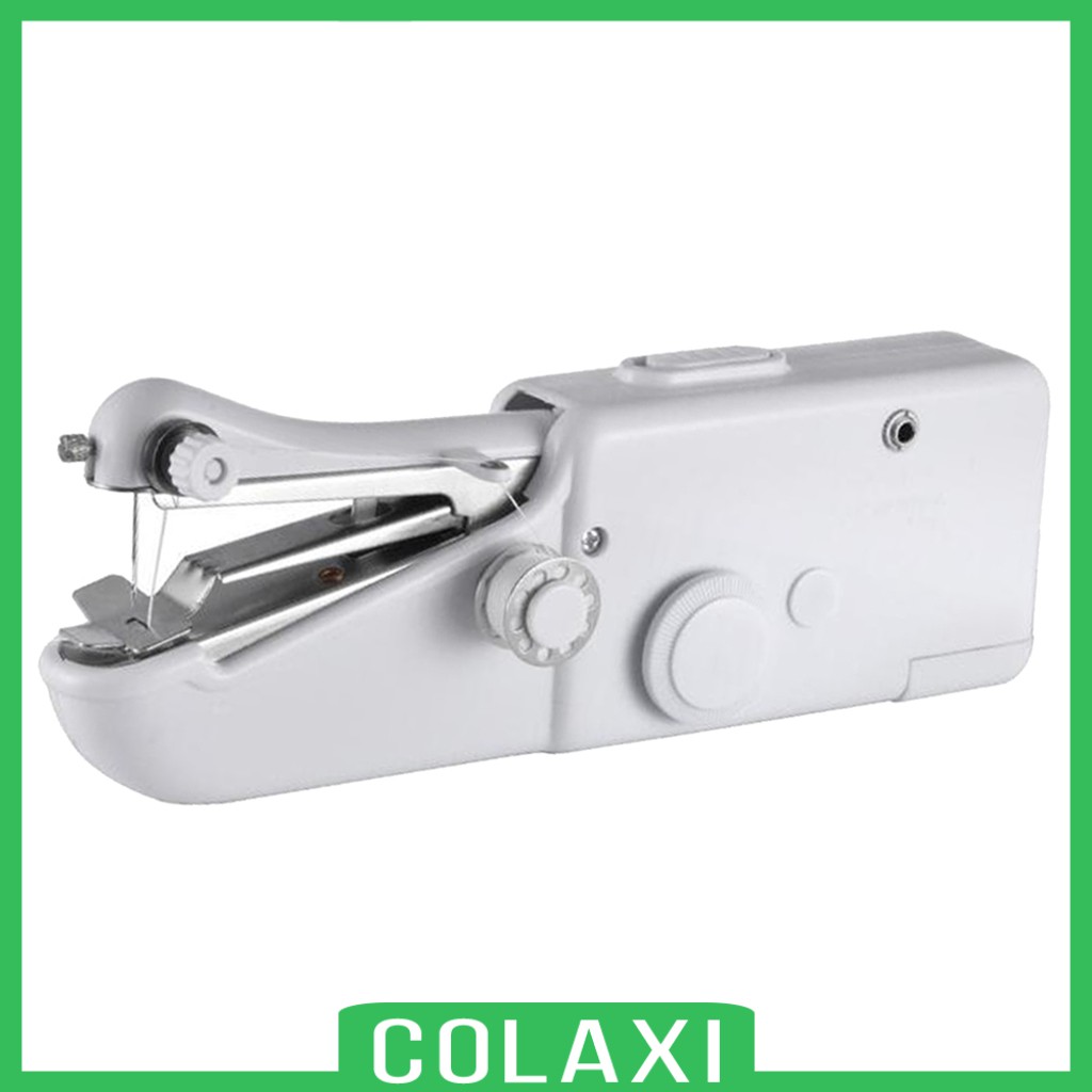 [COLAXI] Handheld Sewing Machine Portable Mini Electric Stitching Device Quick Handy