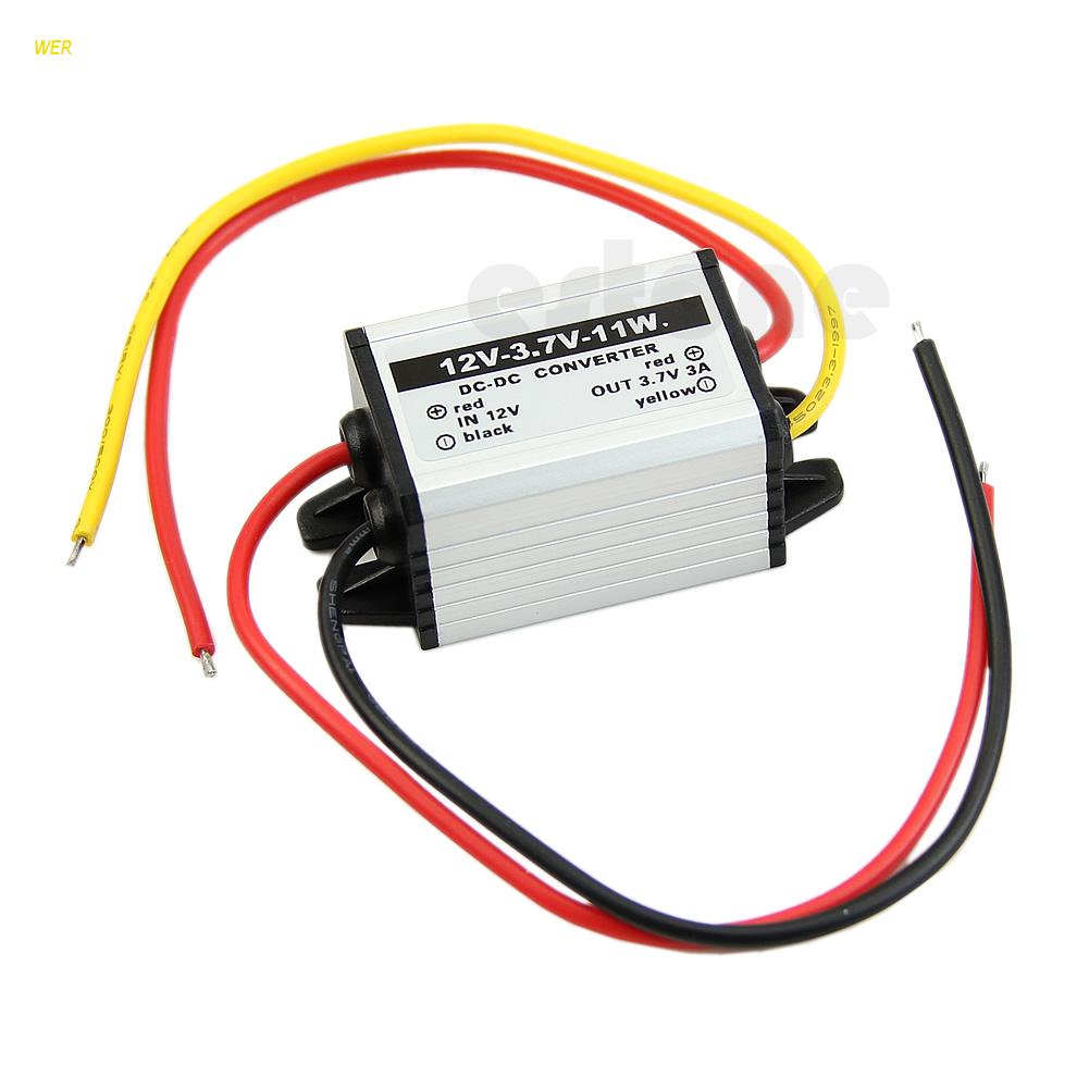 Bộ Chuyển Đổi Nguồn Điện Từ DC Sang DC 12V Sang 3.7V Chống Thấm Nước