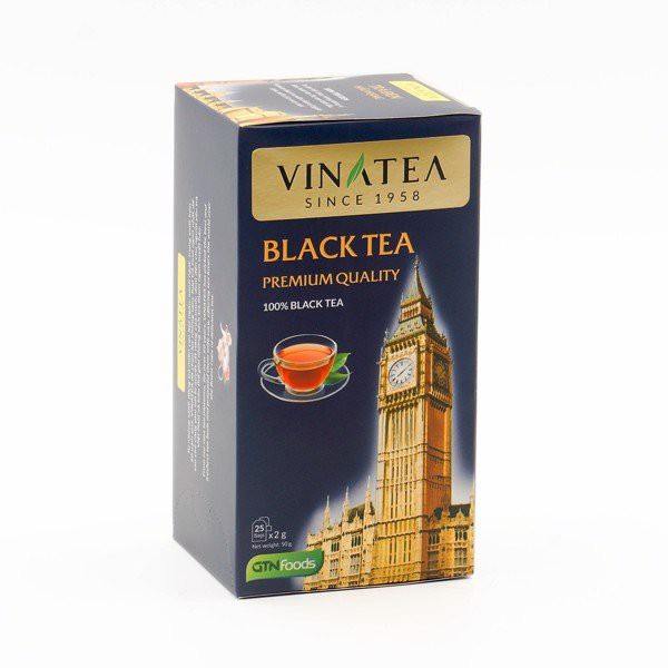 Trà Vinatea đen hảo hạng túi lọc 50g | BigBuy360 - bigbuy360.vn