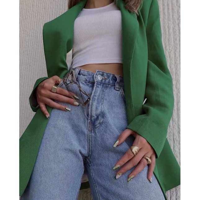 Áo khoác blazer 2 lớp đứng form chất đẹp