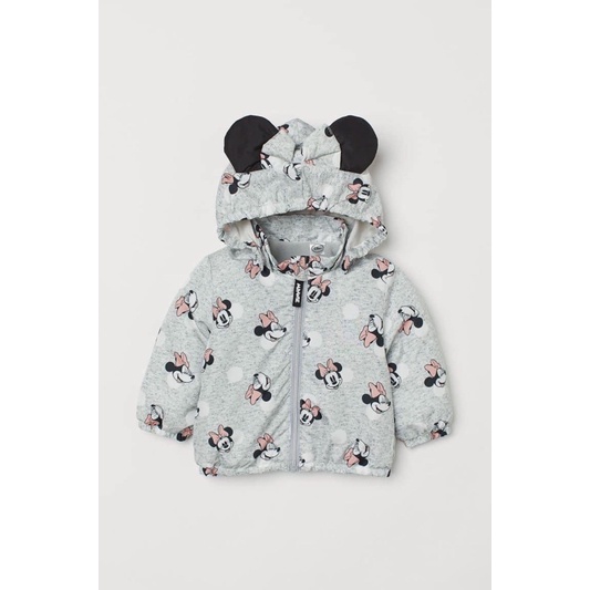 Áo khoác gió mickey bé gái