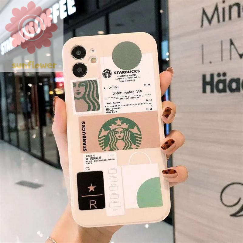 Ốp Điện Thoại Tpu Mềm In Hình Starbuck Cho Iphone 12 11 8 7 6 6s Plus X Xr Xs Max Se 2020 11 Pro Max 12 Mini