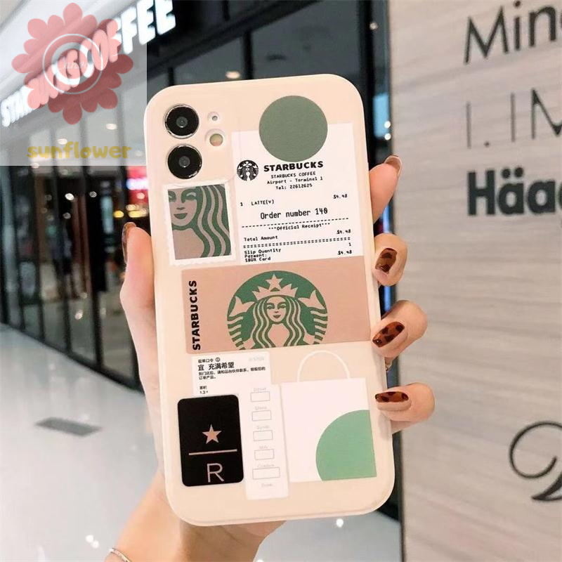 Ốp Điện Thoại Tpu Mềm In Hình Starbuck Cho Iphone 12 11 8 7 6 6s Plus X Xr Xs Max Se