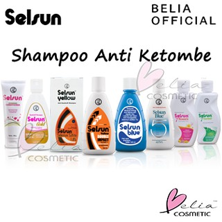 Image of ❤ BELIA ❤ SELSUN Shampoo Conditioner Series | Sampo anti ketombe Blue 5 Yellow Gold 7 Herbal Flower
