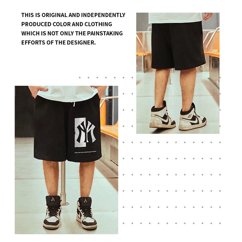 Quần Short Thể Thao Nam plus size M-8XL Phong Cách Hàn Quốc