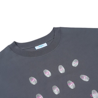 Áo thun LEVENTS Finger Print/ Grey