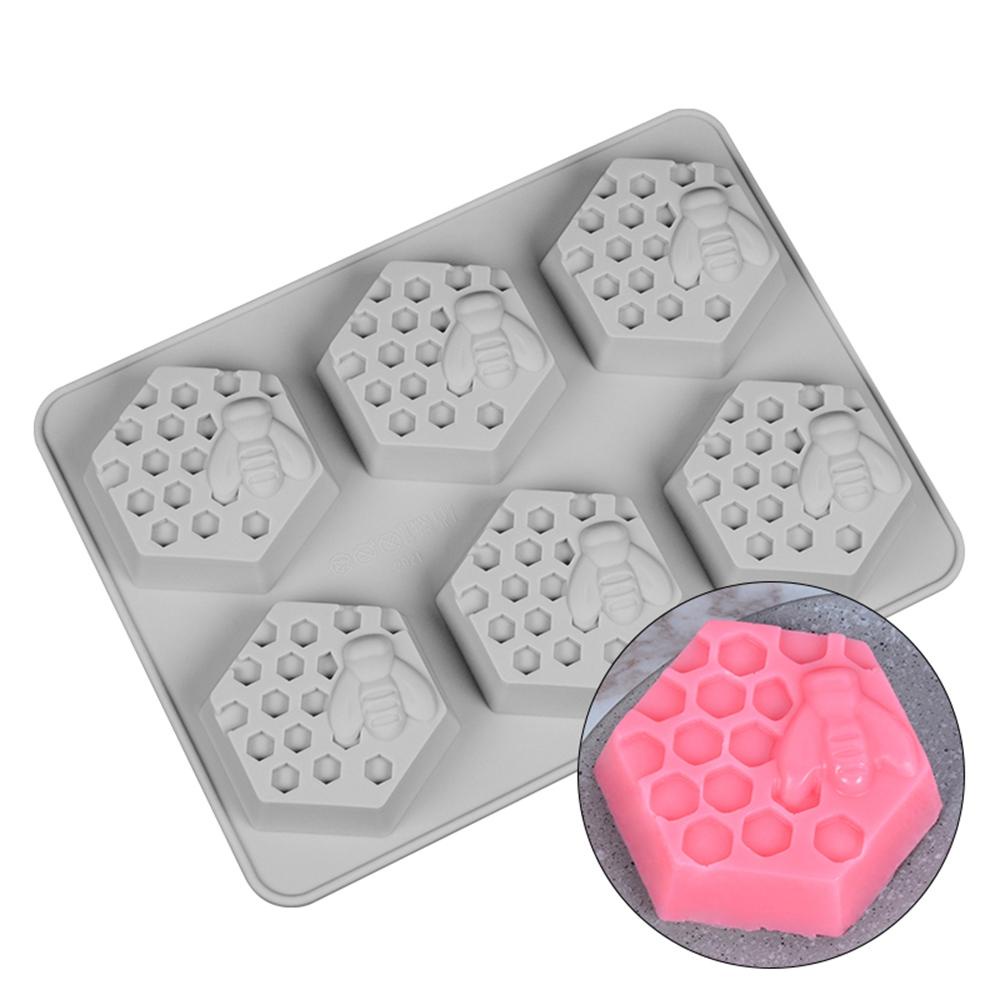 Khuôn Làm Xà Phòng Bằng Silicone Hình Con Ong