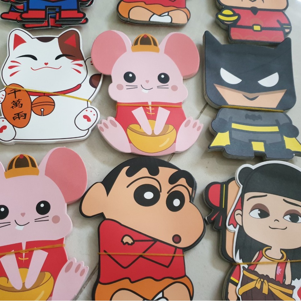 SỈ 10 CÁI BAO LÌ XÌ 3D HOTREND