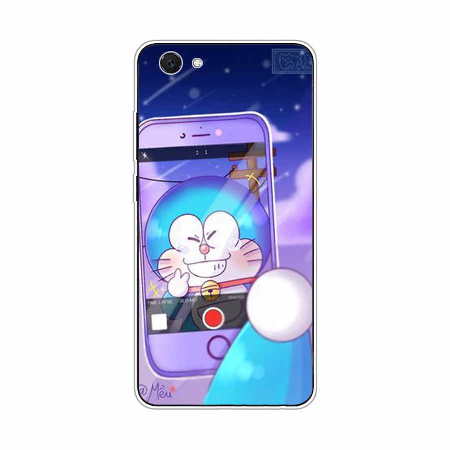 Ốp Lưng Điện Thoại Bằng Silicone Tpu Mềm Hình Doraemon Cho Vivo Z1X / Y67 / V5 / V5S / Y66 / Y51 / Y20 2021