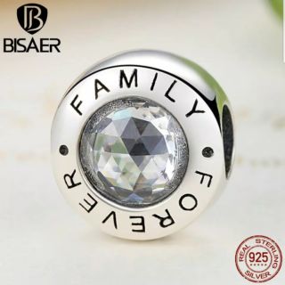 Charm bạc s925 - forever family